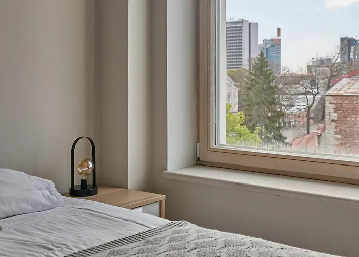 Charming Penthouse With Sauna In Old Town アパート タリン